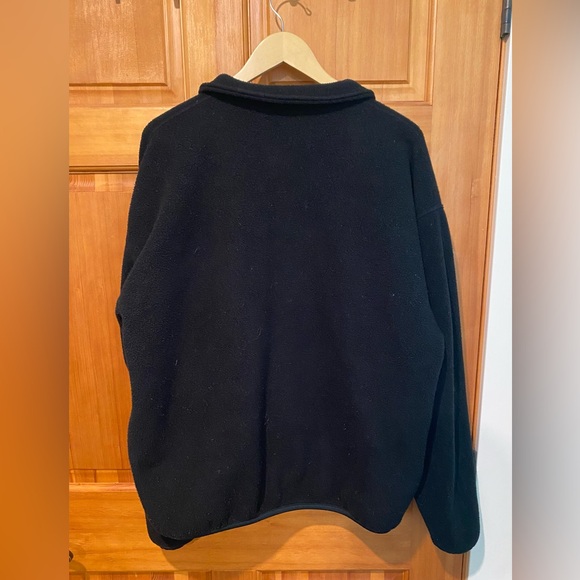 fleece button up crewneck - Picture 3 of 3